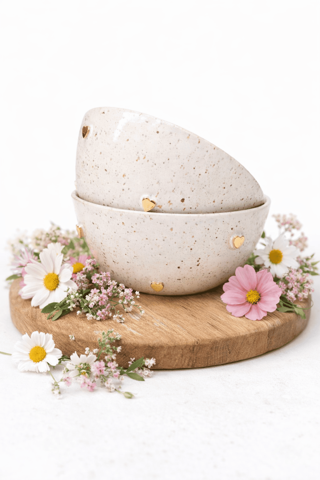 Heart Sprinkle Bowl - Gold